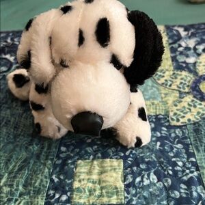 GANZ 10” Dalmatian Plush Stuffed Animal Toy- good condition